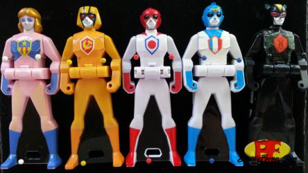 Gokaiger - Battle Fever Ranger Keys